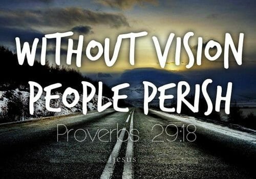 god must be the source of our vision, god's vision, vision from god, god reveals his vision, revelation